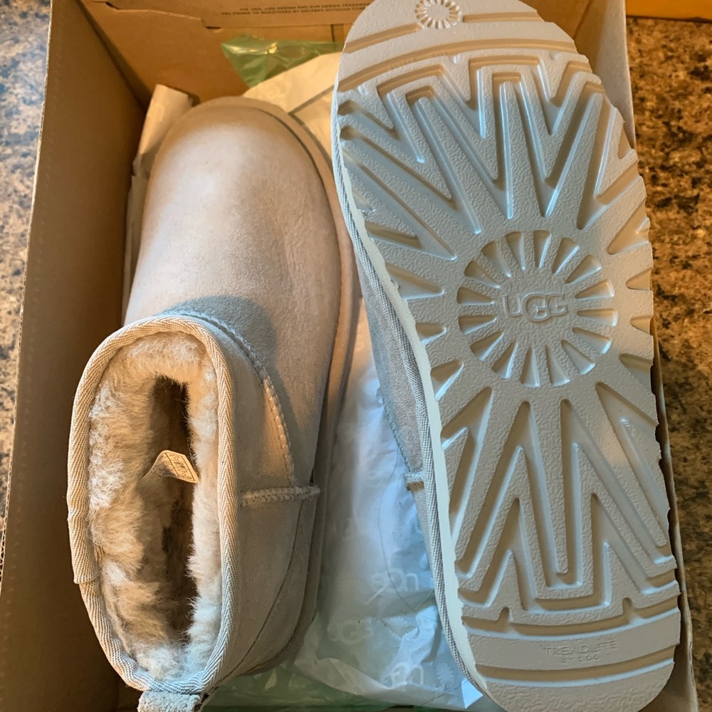Ugg booties, brand new, size 8, never worn